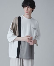 WEGO ドルマンポンチカラーブロックT（S）