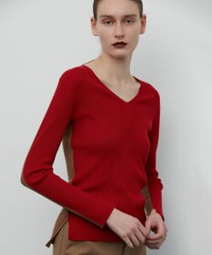 BEIGE， LA MONNAIE / Vネックニット