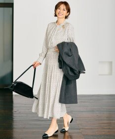 自由区 L 【17号サイズまで展開人気素材・新色追加・カタログ掲載・セットアップ対応】ライトサテン ブラウス