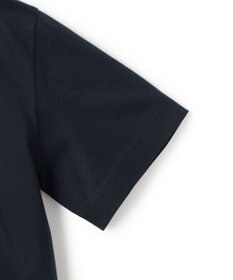 BEIGE， TORENIA / レザーポケットコットンクルーネックTシャツ