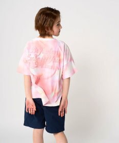 OP／FILA 【RUSTY】ニコちゃん×タイダイ柄半袖Tシャツ