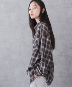 WEGO チェックBIGシャツ