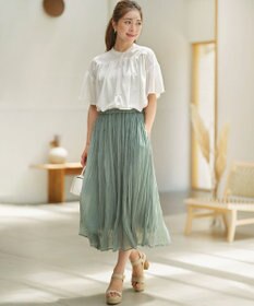 組曲 L 【速乾】ドライタッチ フレア袖トップス