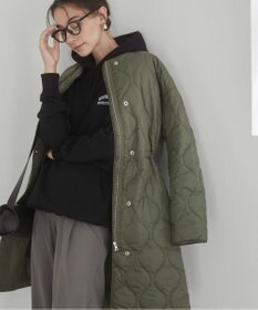 WEGO 【ANGIE VINTAGE】キルティングロングコート