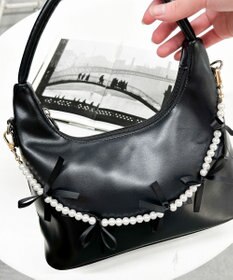 WEGO リボンパールハンドストラップ