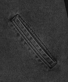 WEGO 【ユニセックス着用ITEM/MLサイズ展開】ワーカーズデニムZIPジャケット