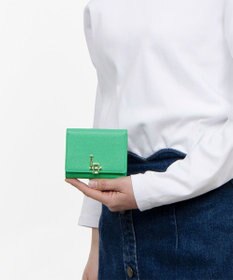 LANVIN en Bleu エルヴィー 三つ折り財布