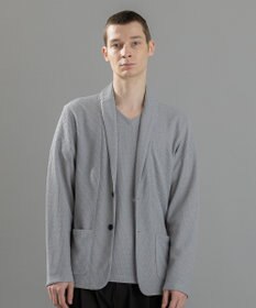 JOSEPH HOMME 新素材【洗える/清涼感】メランジクロスジャージー　カットソージャケット