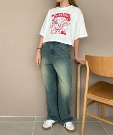 WEGO FUNNYグラフィックショートT