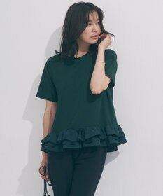 UNFILO BEAUTY FORM-T フリルヘム Tシャツ
