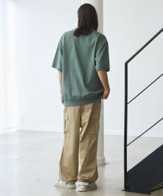 J.PRESS YORK STREET 【UNISEX】ブルドックプリントリブ Tシャツ