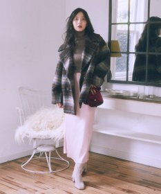 earth music&ecology 【イージーケア】【洗濯機洗い可】レンチング(TM)エコヴェロ(TM)(リブタートル)