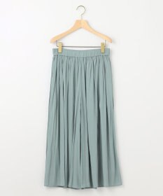 組曲 L 【春夏のNEWカラー登場】ギャザーライトデシン パンツ