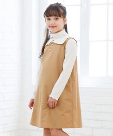 組曲 KIDS 【110-140㎝】カーブカラー ワンピース