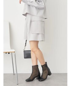 earth music&ecology デザインポケットショートパンツ