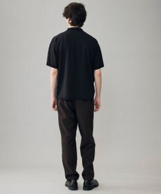 UNFILO MENS リネンライク イージーテーパード