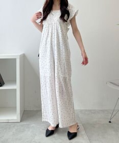 WEGO シャーリングサロペット