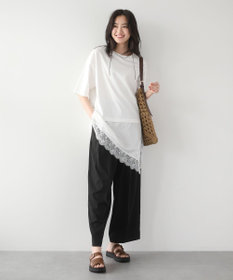 Green Parks レースドッキングＴシャツ