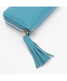 UNBILLION ペルケ perche / ドット型押し・ジャバラチャームウォレットショルダー