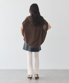 earth music&ecology シアーダンボールフーディーベスト