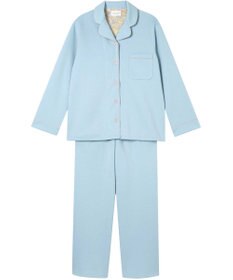 une nana cool 【綿混】ハイゲージダブルエアー 長袖開襟パジャマ MADE WITH LIBERTY FABRIC