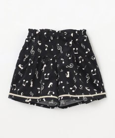 ANY KIDS 音符総柄キュロット