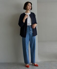 UNFILO 【UNFILO DENIM】撥水 カーブワイドデニム