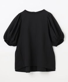 ANY サッカーギャザーバックペプラムブラウス