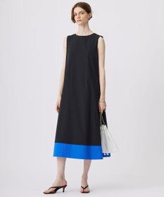 ICB L 【洗える】RENUソフトタイプライター ノースリーブワンピース