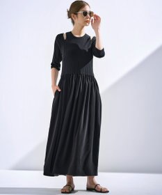 組曲 L 【組曲×setsuko sagittaire】ニットコンビドレス