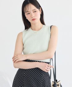 earth music&ecology 前後2WAYスリット釦タンクトップ