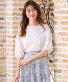 ANY SIS 【接触冷感】360°好印象タックスリーブ カットソー