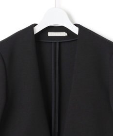 ICB L 【洗える】コンパクトWフェイス ノーカラージャケット