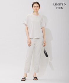 ICB 【WEB限定・洗える】ストレッチアムンゼン セミワイドパンツ