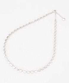 ICB ショートチェーンネックレス シルバー［ハートモチーフ］系