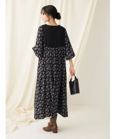 CRAFT STANDARD BOUTIQUE レーヨンキルト切り替えワンピース