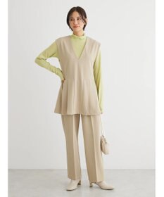 Green Parks ・Ｐｅｔｉｔ　Ｆｌｅｕｒ　タックテーパードパンツ