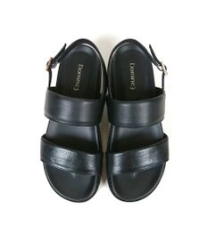 Dominic3 フットベット レザーパテッドサンダル