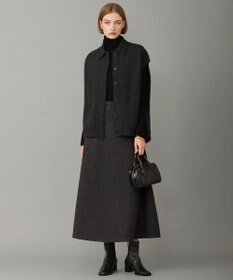 ICB ミルドウール ニットジレ