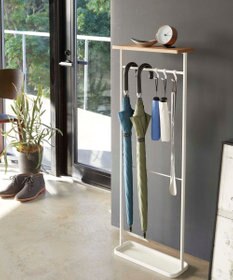 tower 天板付き引っ掛け傘立て タワー  ホワイト