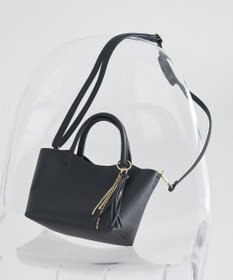 earth music&ecology 【軽量】チャーム付きミニトートバッグ