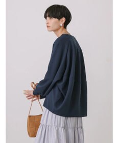 AMERICAN HOLIC ポンチバックドレープラグランプルオーバー