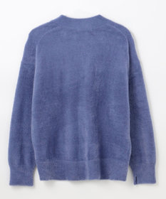 ANY 【洗濯機可】フェザーニットカーディガン