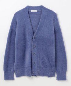 ANY 【洗濯機可】フェザーニットカーディガン