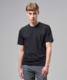 JOSEPH HOMME 【新色追加】ハイゲージベアスムース　クルーネックＴシャツ ブラック系