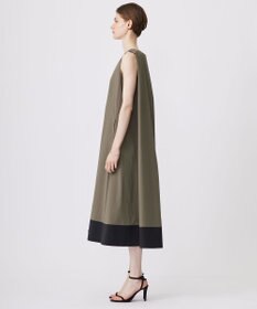 ICB L 【洗える】RENUソフトタイプライター ノースリーブワンピース