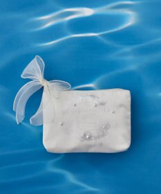 Maison de FLEUR シーシェルプリントポーチ