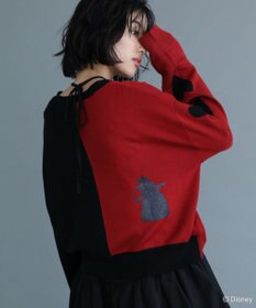 Green Parks VILLAINS/アシンメトリーニットカーディガン