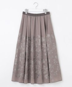 自由区 【Premium Collection】フラワーエンブロイダリーチュール  スカート