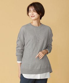 J.PRESS LADIES 【洗える】DRALON MERINO ニット